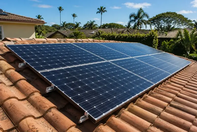 Installation de panneaux solaires à Écaillon